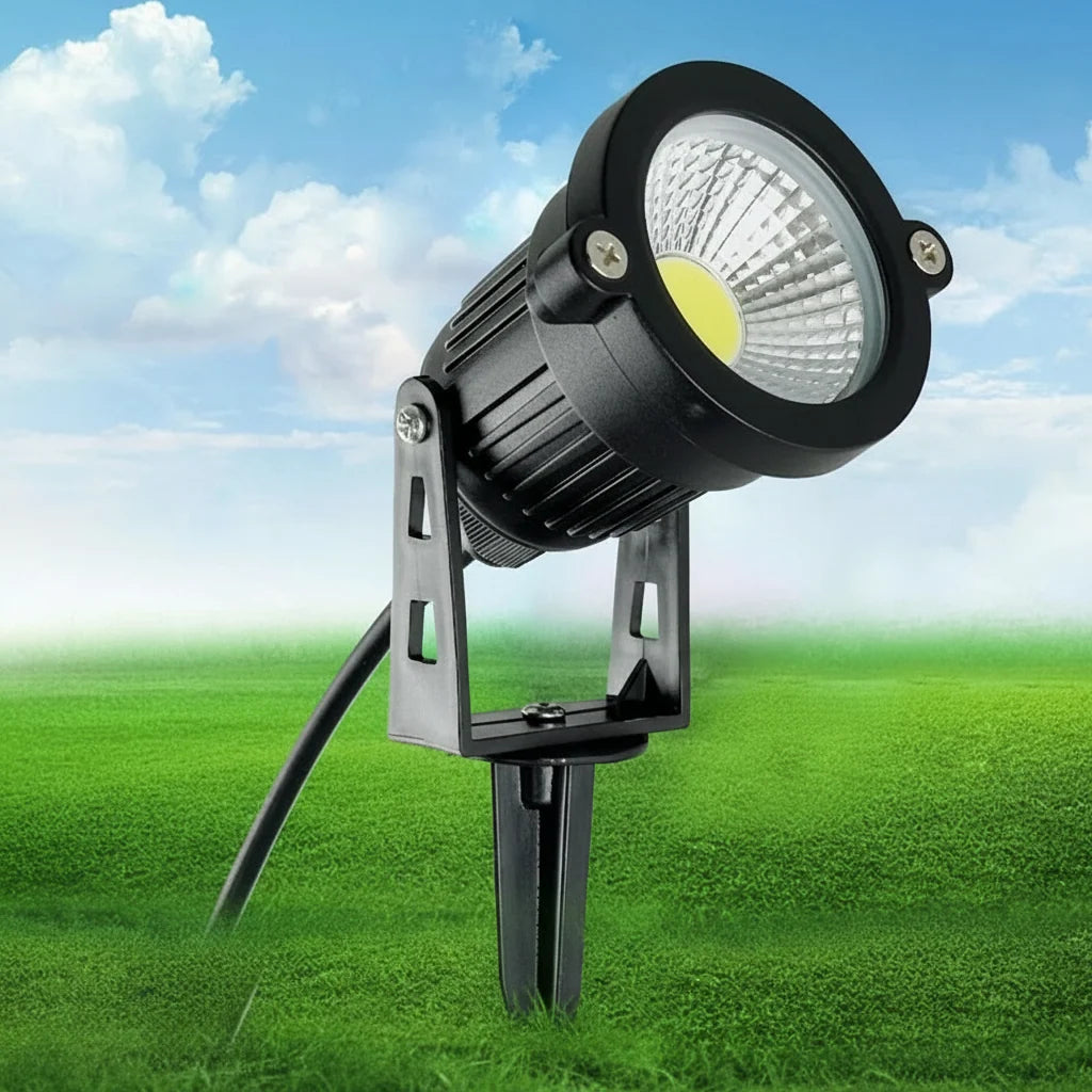Garden Spotlights 10-Pack 500-Lumen Adjustable IP65