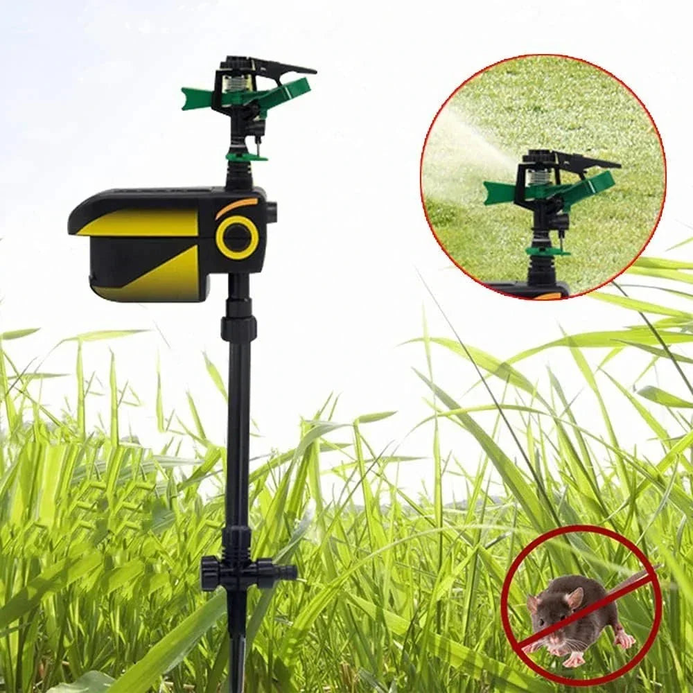 Garden Sprinkler Motion-Activated Animal Deterrent Water Spray
