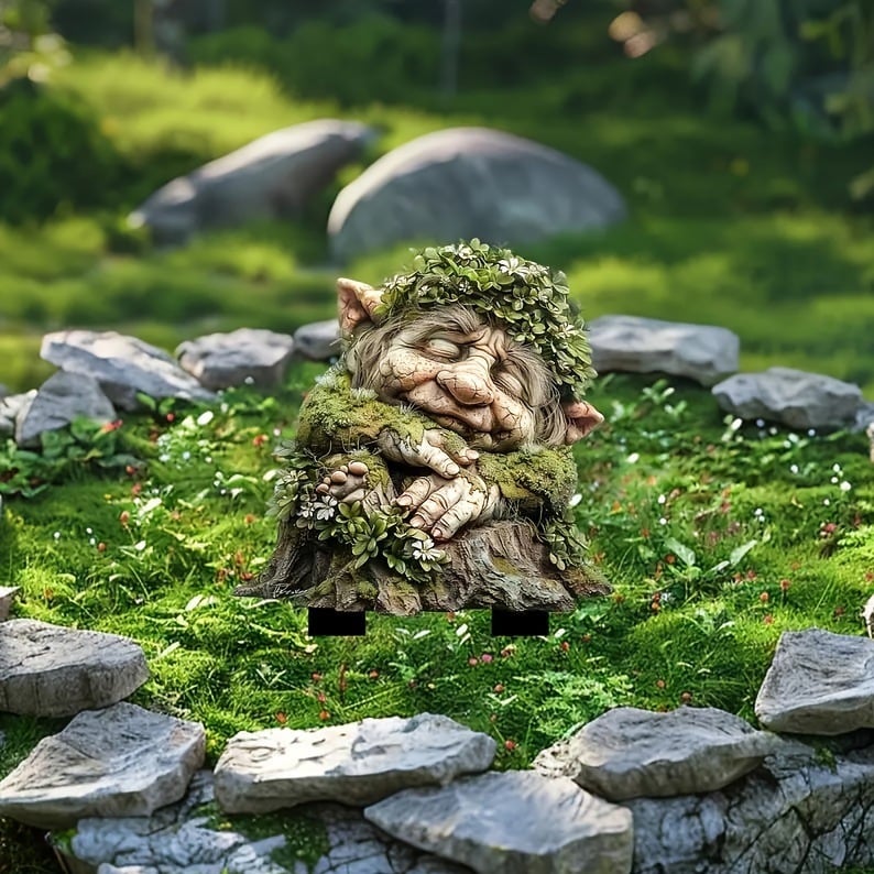 Garden Stake Acrylic Fairy-Tale Weather-Resistant Decor