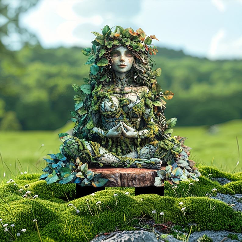 Garden Stake Acrylic Fairy-Tale Weather-Resistant Decor