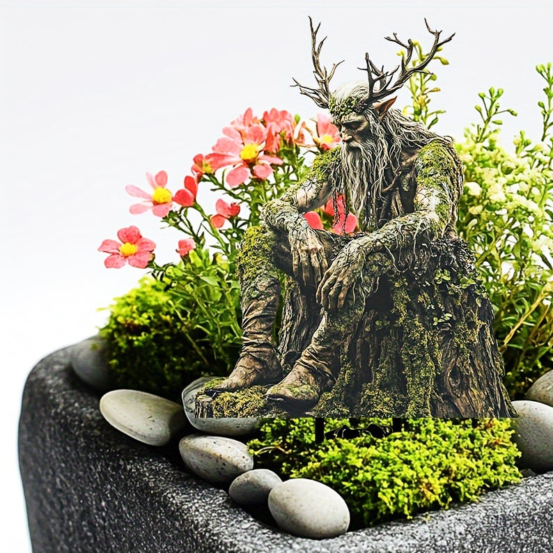 Garden Stake Acrylic Fairy-Tale Weather-Resistant Decor