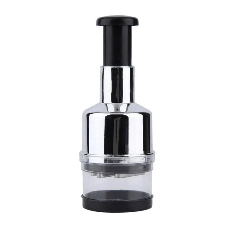 Garlic Chopper Stainless Steel Blade Easy-Clean Design