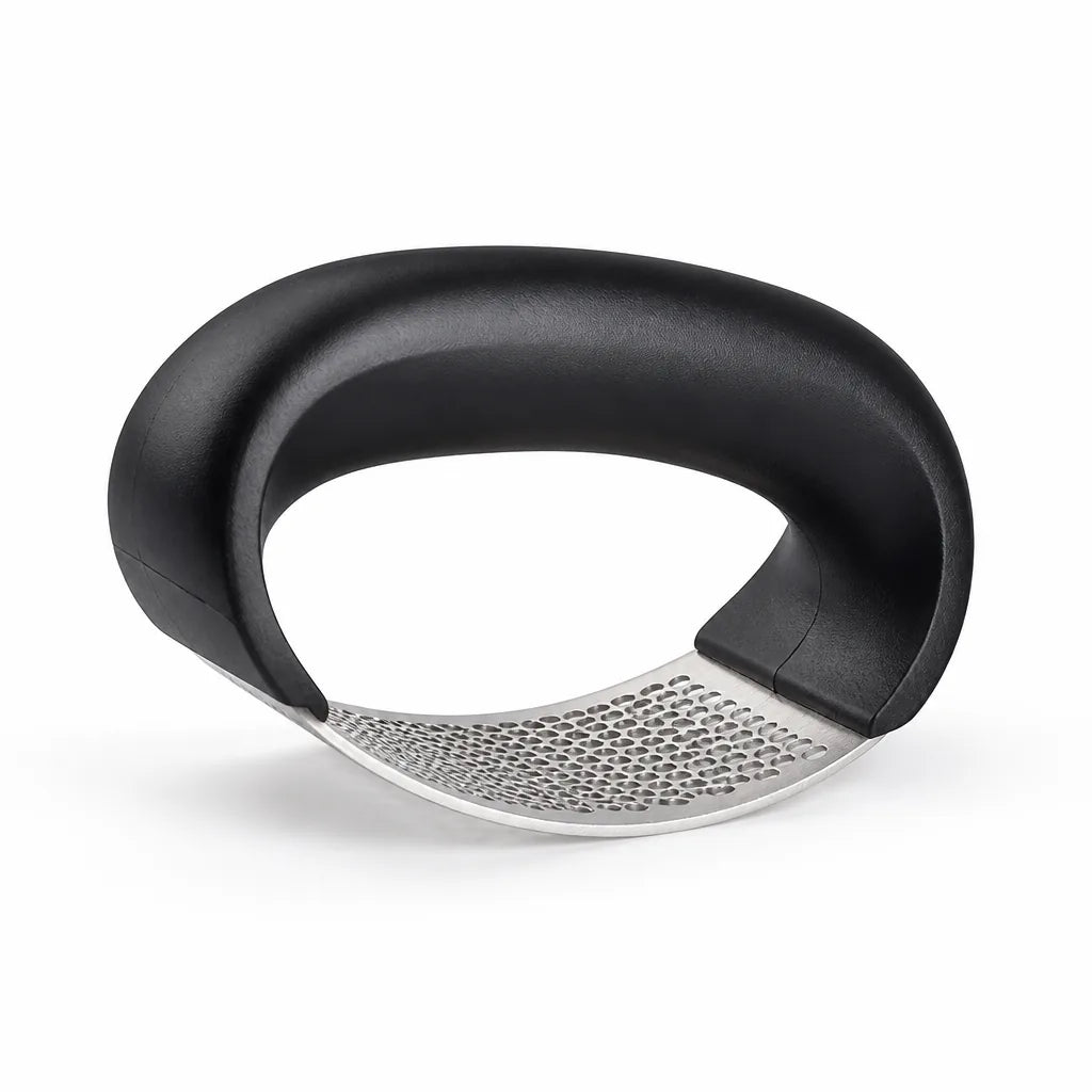 Garlic Press Rocking Motion Stainless Steel & Comfort Grip