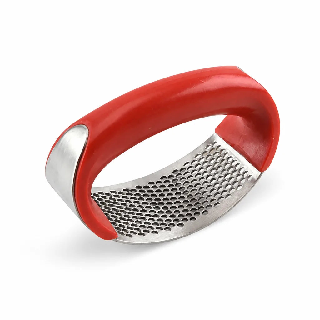 Garlic Press Rocking Motion Stainless Steel & Comfort Grip