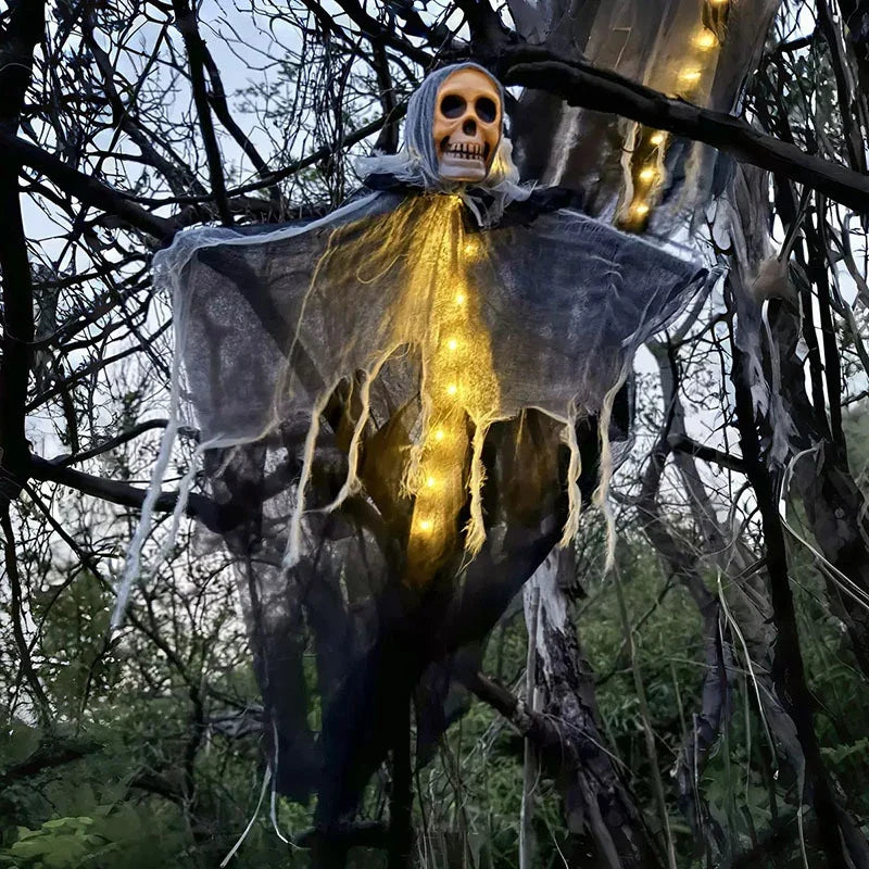 Ghost Decoration Hanging LED-Lit Indoor & Outdoor