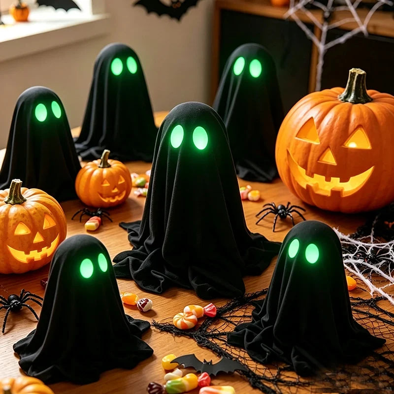 Ghost Decoration LED Glowing Eyes Weather-Resistant