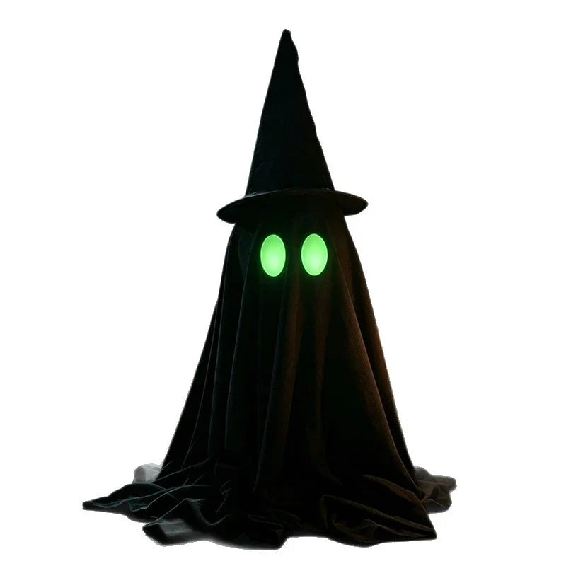 Ghost Decoration LED Glowing Eyes Weatherproof Plug And Play