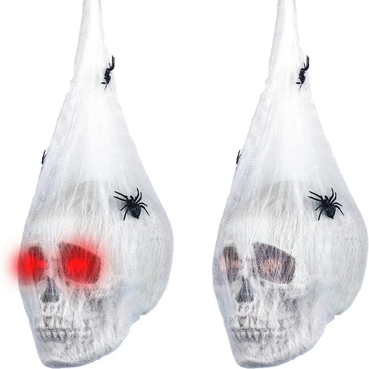Ghost Decoration Light-Up Red Eyes Weatherproof