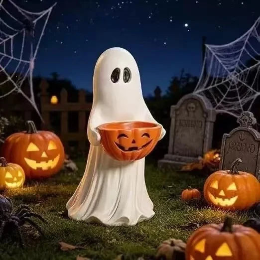 Ghost Figure Polyresin Weather-Resistant Indoor & Outdoor