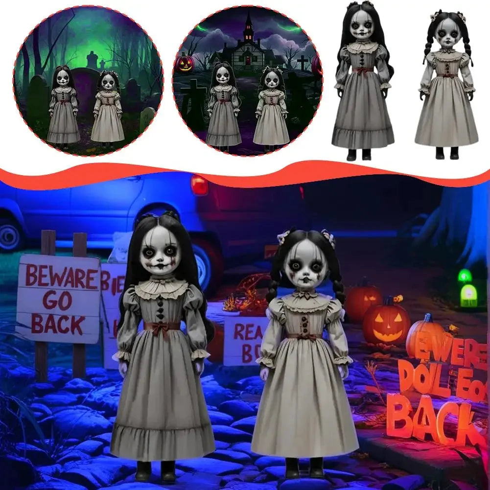 Ghost Figures 23.6 Inch Ground Stake Set of 2