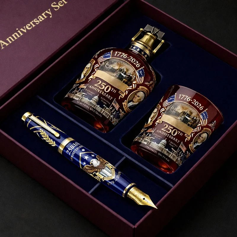 Glass Bottle 250th Anniversary Commemorative Display Collectible
