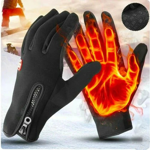 Gloves Fleece Lined & Textured Grip