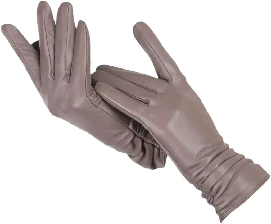 Gloves Sheepskin Leather Wool Lined