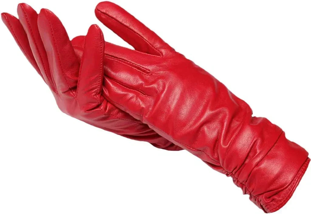 Gloves Sheepskin Leather Wool Lined