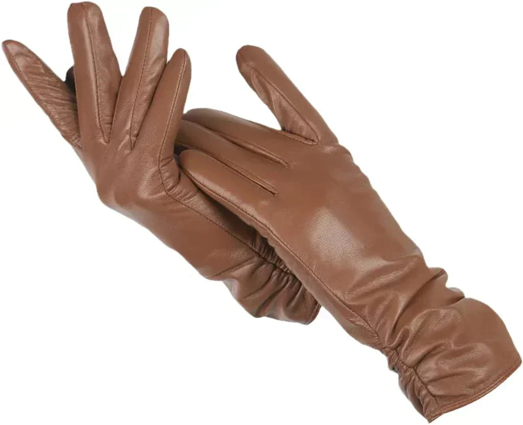 Gloves Sheepskin Leather Wool Lined