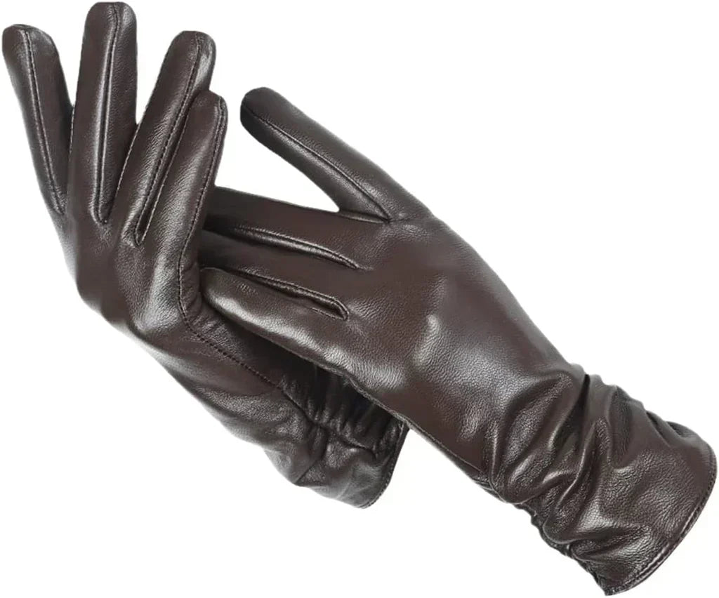 Gloves Sheepskin Leather Wool Lined