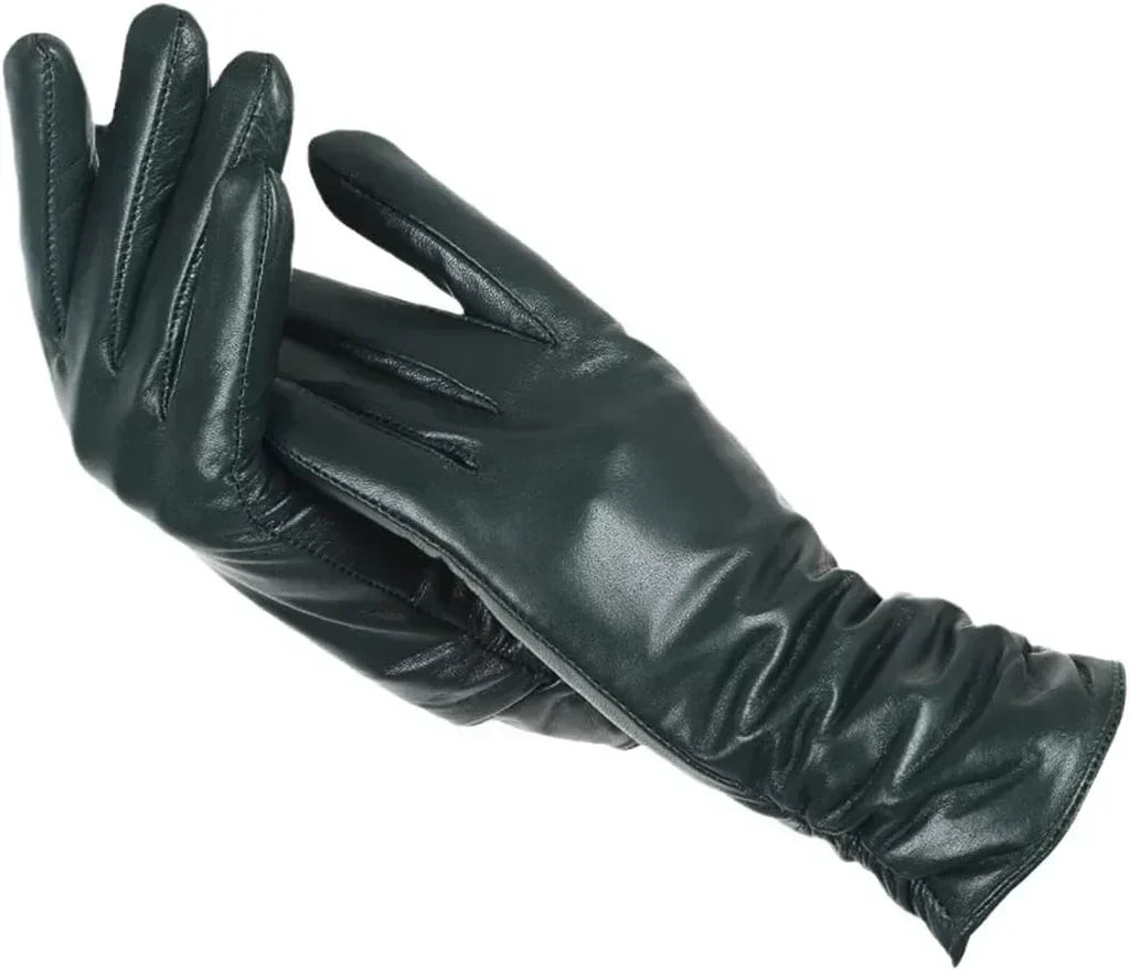 Gloves Sheepskin Leather Wool Lined