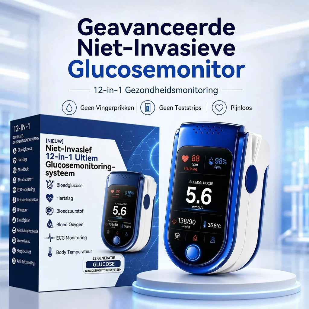 Glucose Monitor Non-Invasive Laser Compact Design