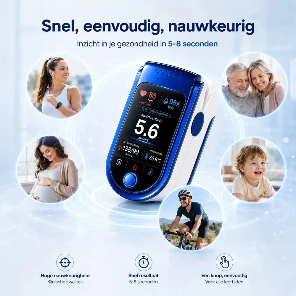 Glucose Monitor Non-Invasive Laser Compact Design
