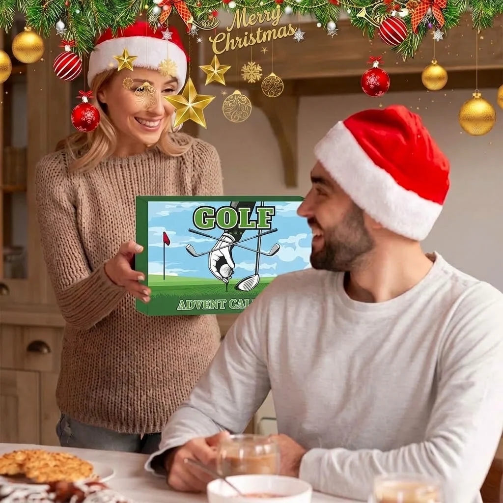 Golf Advent Calendar 24-Piece Accessory Set
