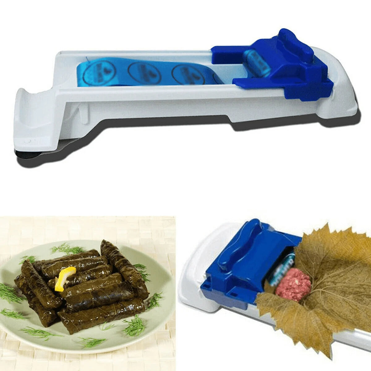 Grape Leaf Roller Manual Lever Plastic