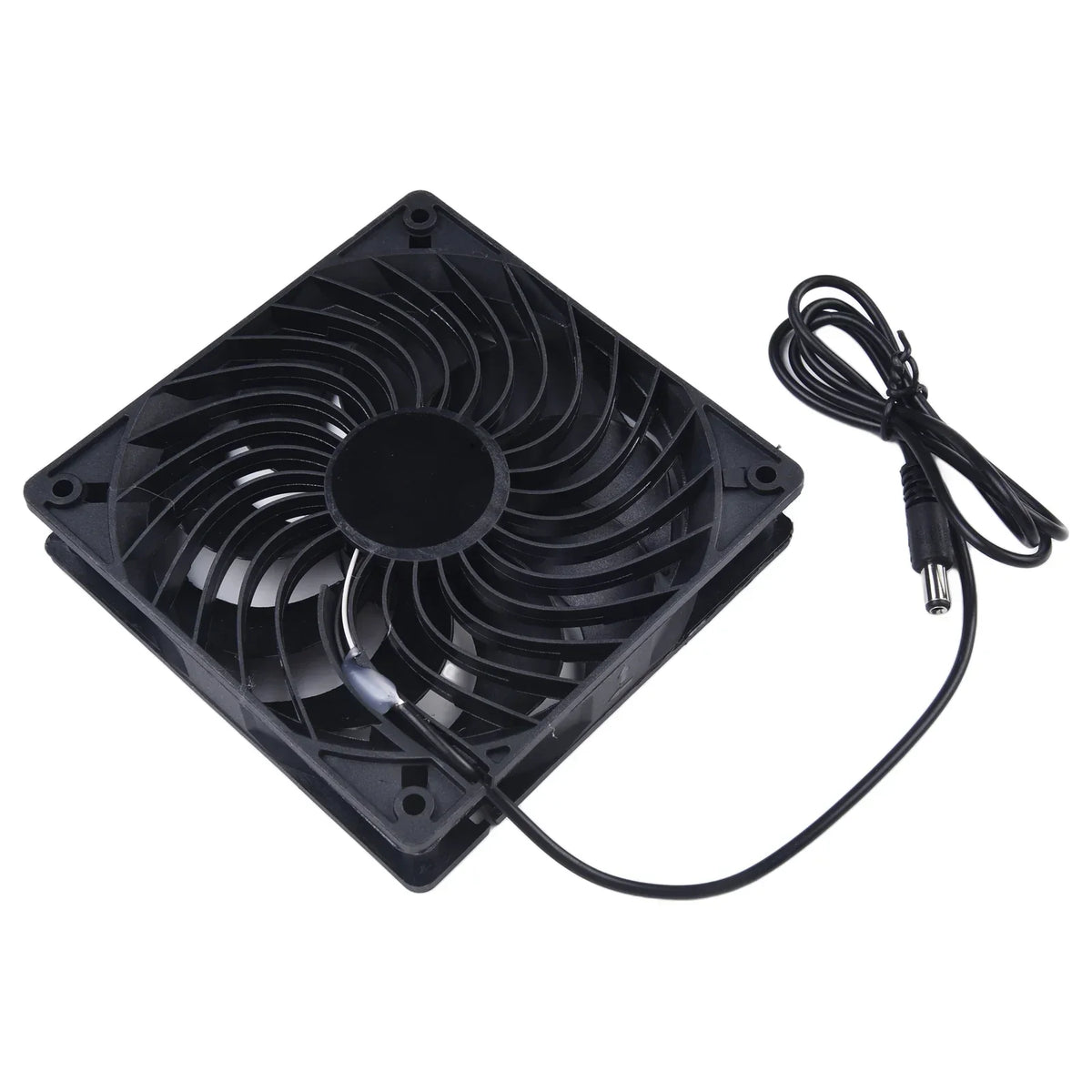 Greenhouse Ventilation Kit Solar 10W Dual Exhaust Fans