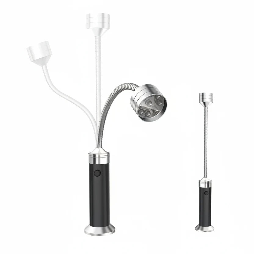 Grill Light Magnetic Base Flexible 360° Gooseneck LED