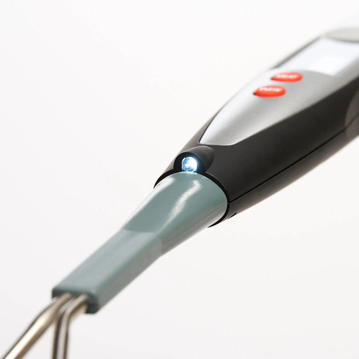 Grill Thermometer Fork Integrated Probe & Angled Digital Display