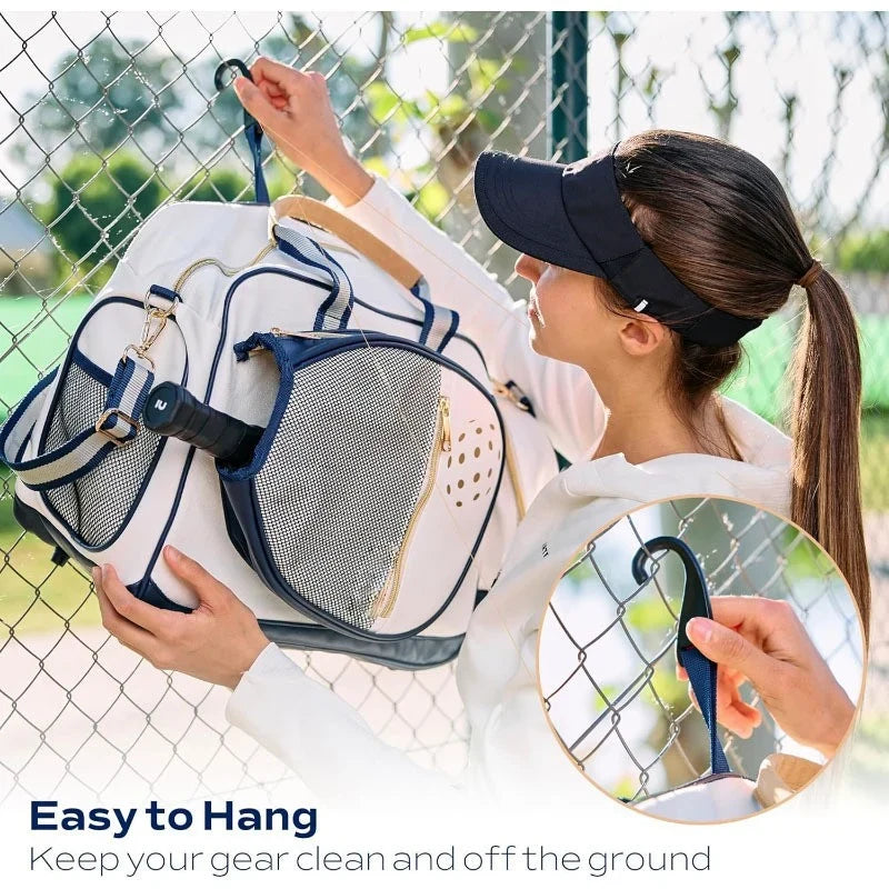 Gym Bag Large Capacity Multiple Compartments Adjustable Shoulder Strap