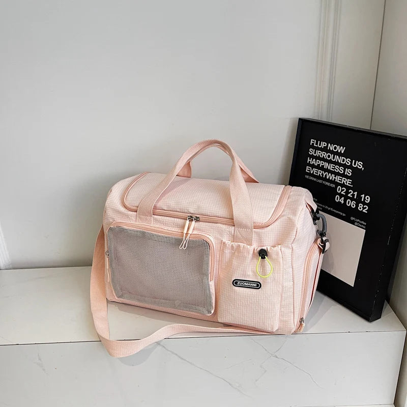 Gym Duffel Bag Multi-Pocket & Spacious Water-Resistant Fabric