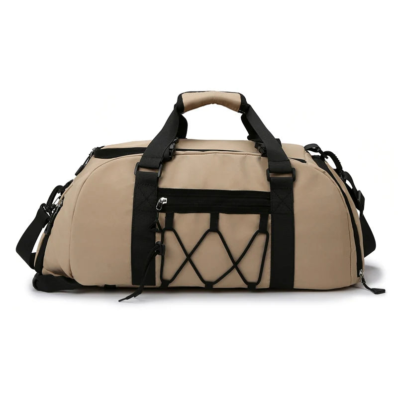 Gym Duffle Bag Spacious Tear-Resistant Multiple Pockets