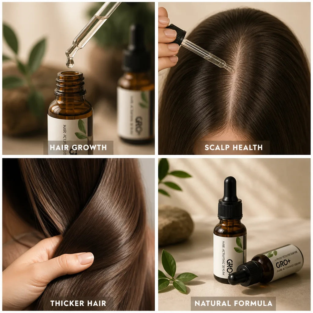 Hair Activating Serum Thickening Vegan Dropper 20ml
