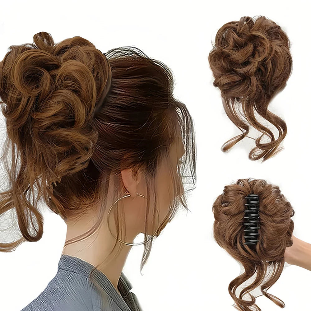 Hair Bun Volumizing Heat-Resistant Adjustable Fit