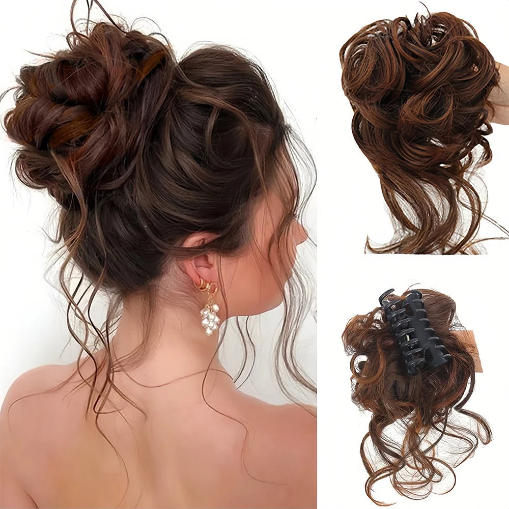 Hair Bun Volumizing Heat-Resistant Adjustable Fit