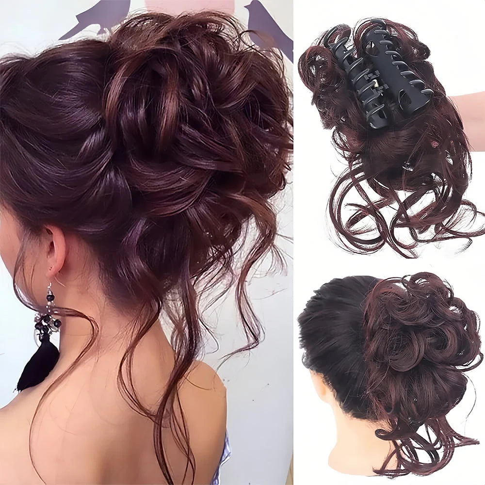Hair Bun Volumizing Heat-Resistant Adjustable Fit