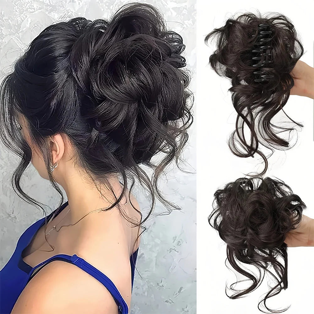 Hair Bun Volumizing Heat-Resistant Adjustable Fit