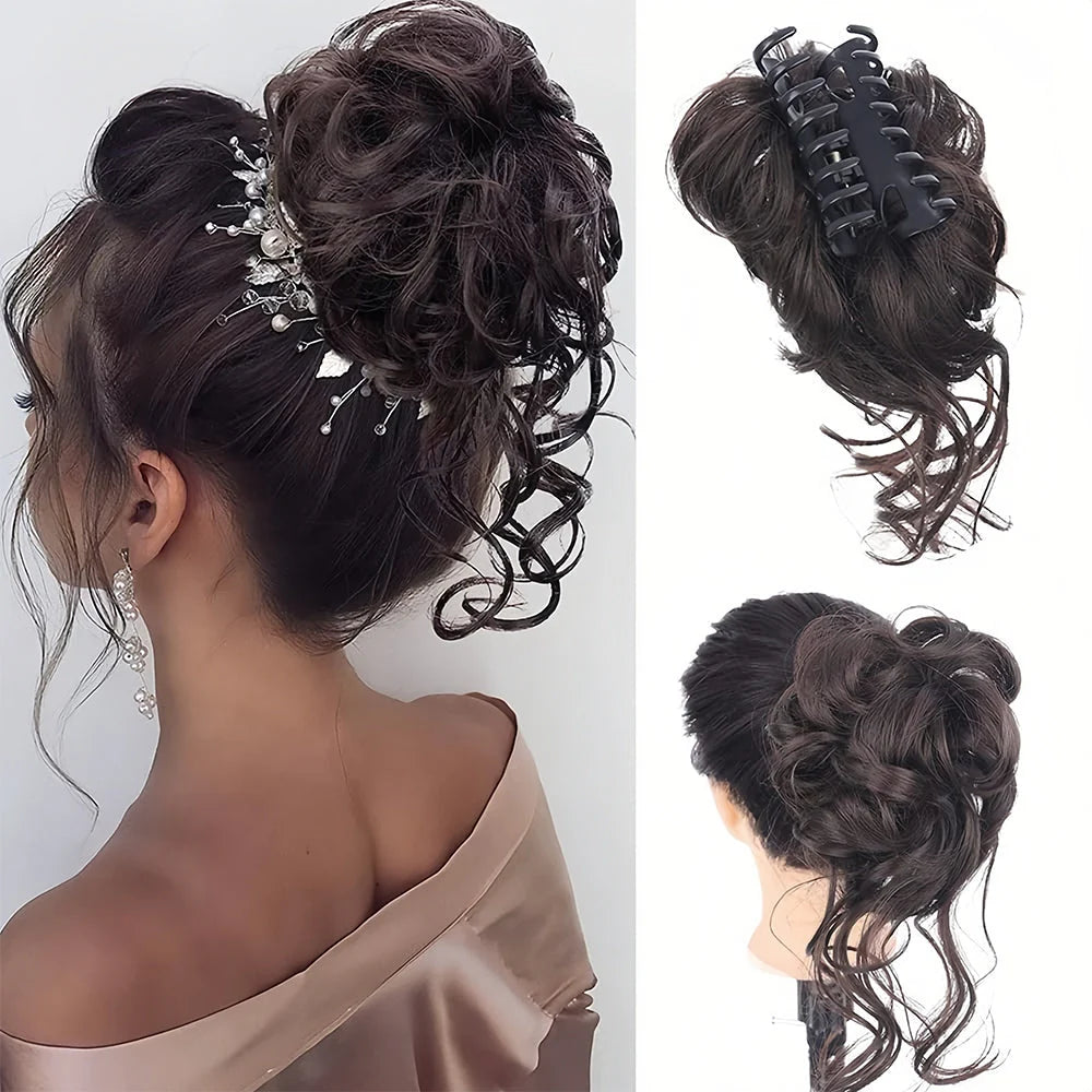 Hair Bun Volumizing Heat-Resistant Adjustable Fit