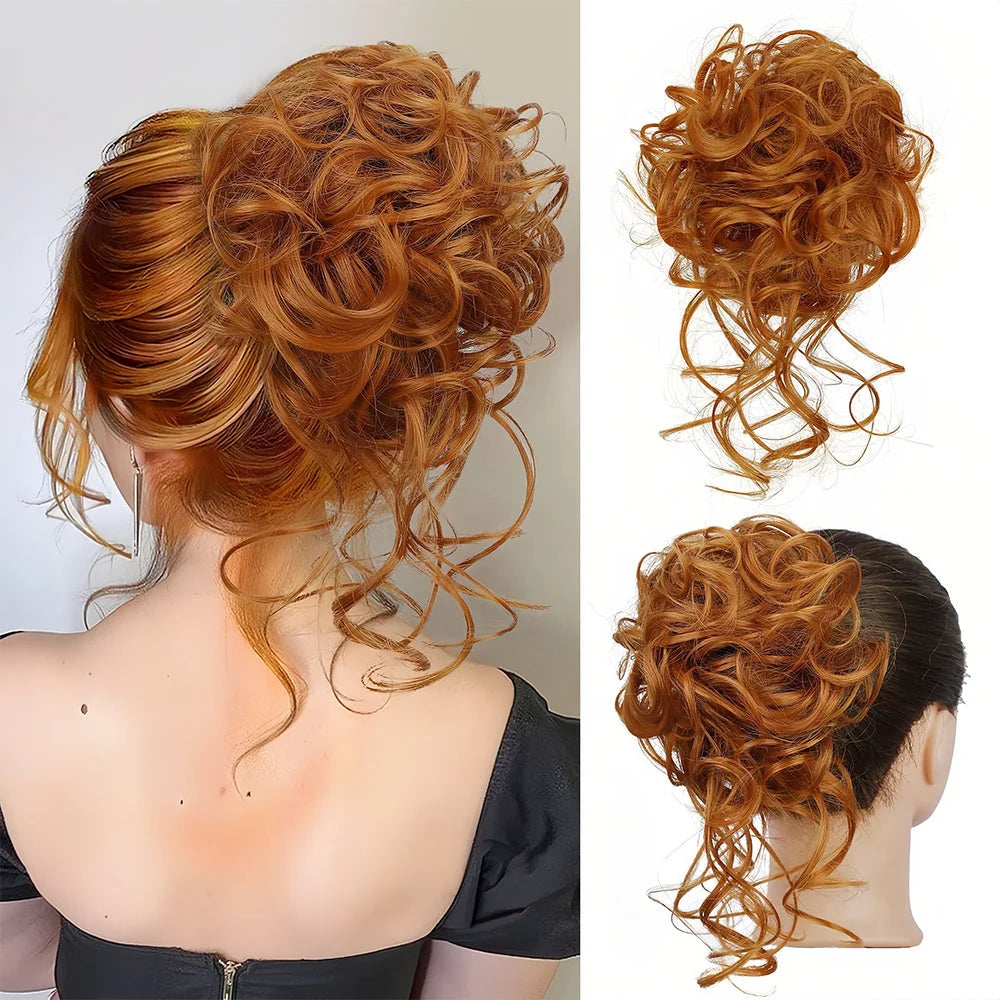 Hair Bun Volumizing Heat-Resistant Adjustable Fit