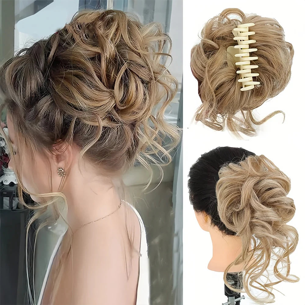 Hair Bun Volumizing Heat-Resistant Adjustable Fit