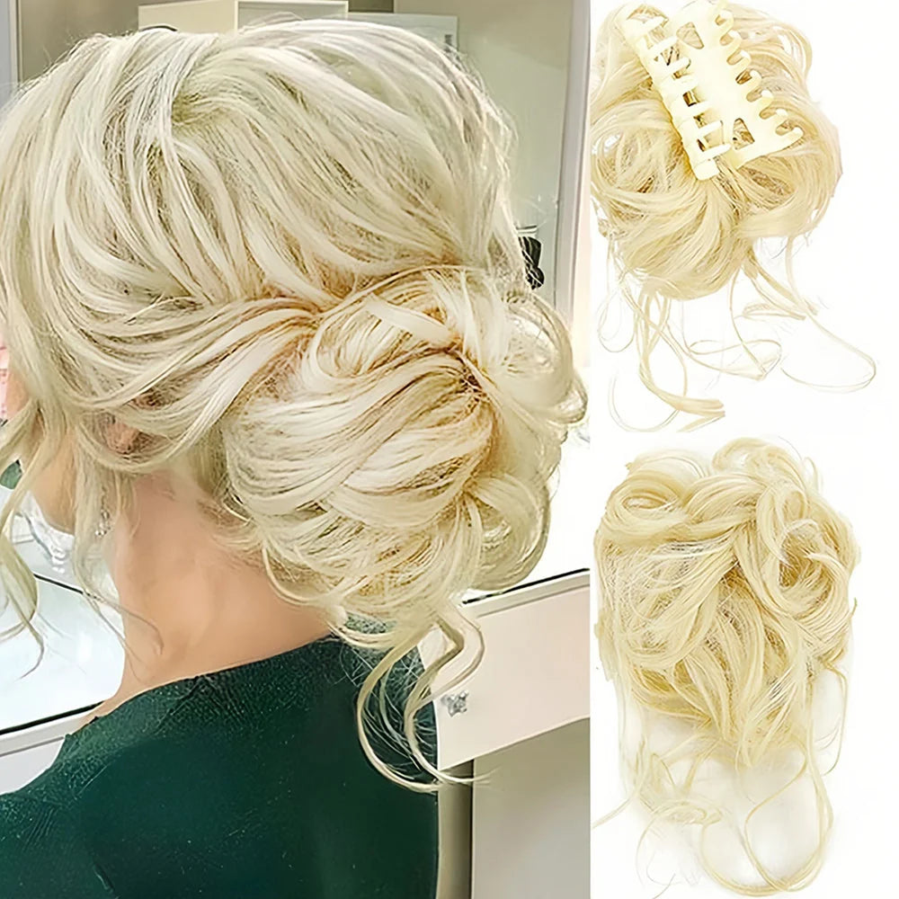 Hair Bun Volumizing Heat-Resistant Adjustable Fit