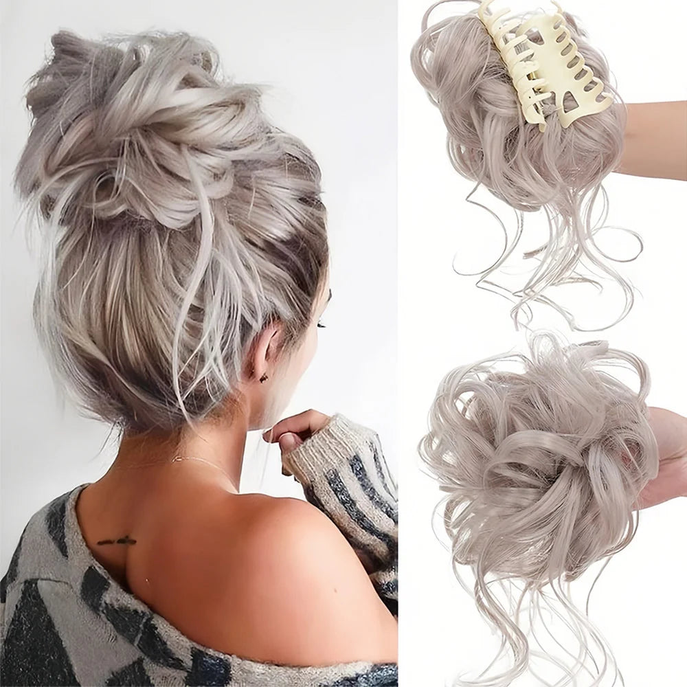 Hair Bun Volumizing Heat-Resistant Adjustable Fit