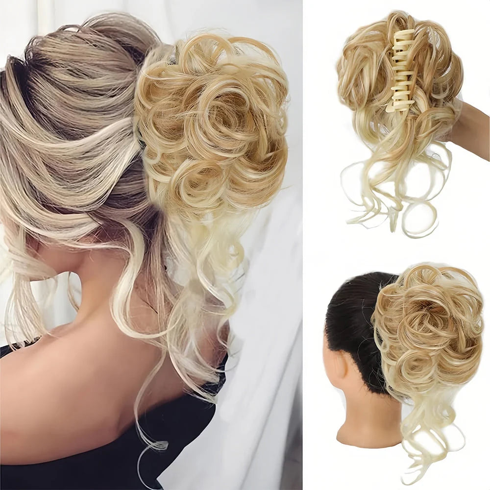 Hair Bun Volumizing Heat-Resistant Adjustable Fit