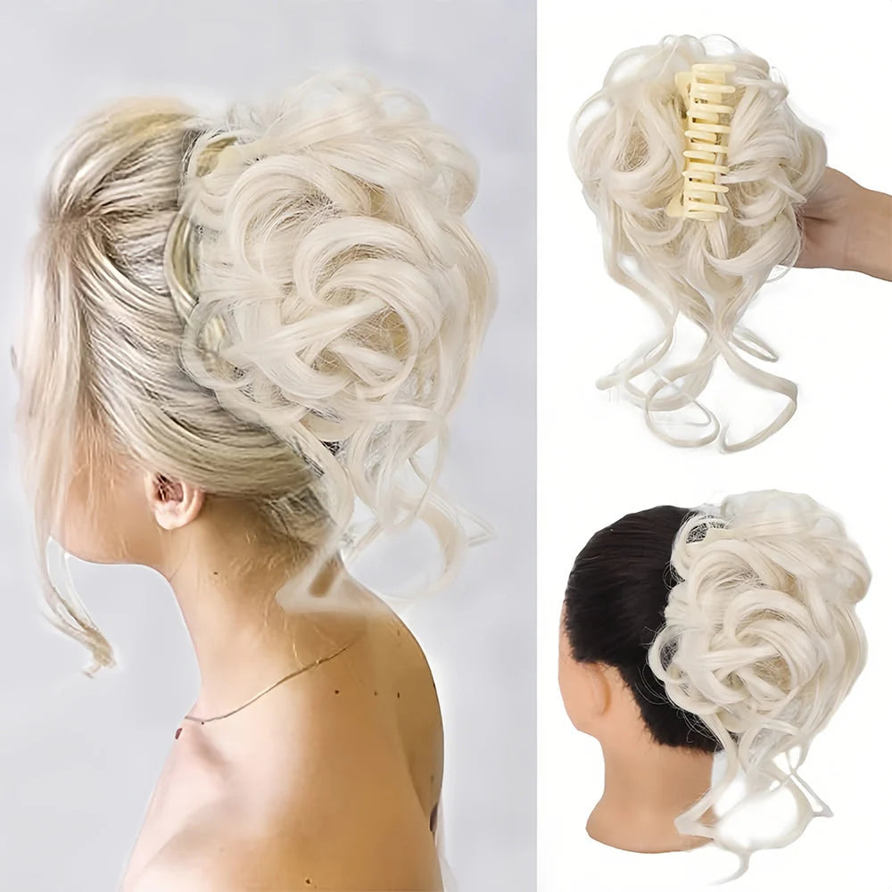 Hair Bun Volumizing Heat-Resistant Adjustable Fit