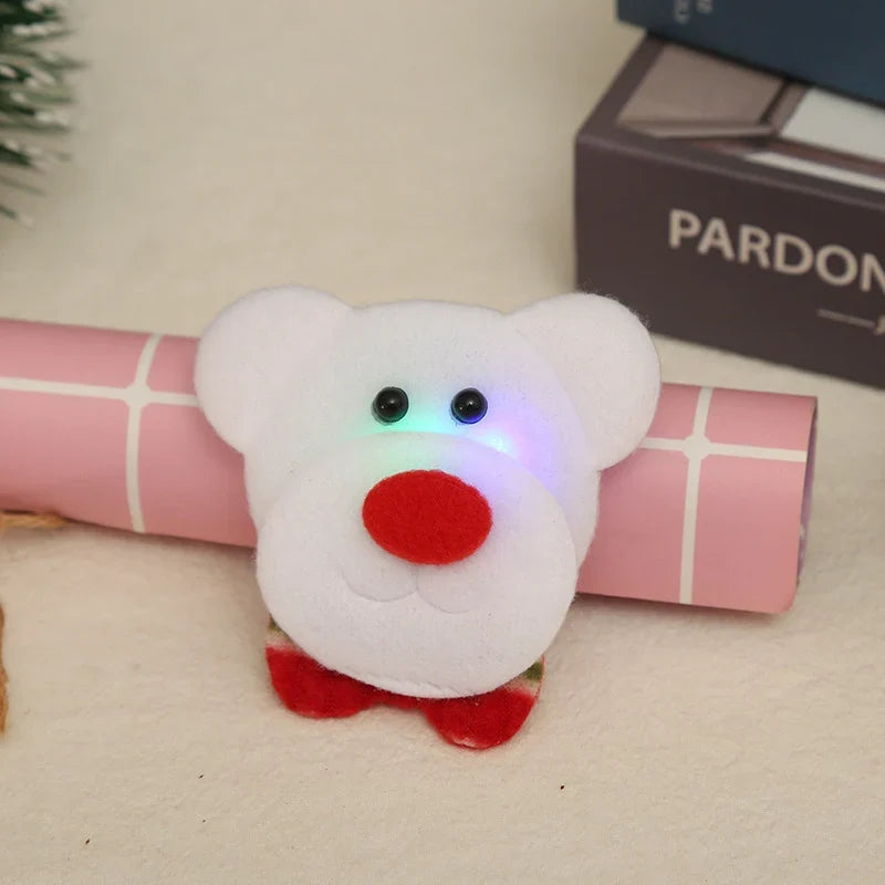 Hair Clip Handcrafted Felt Battery-Operated LED Lights