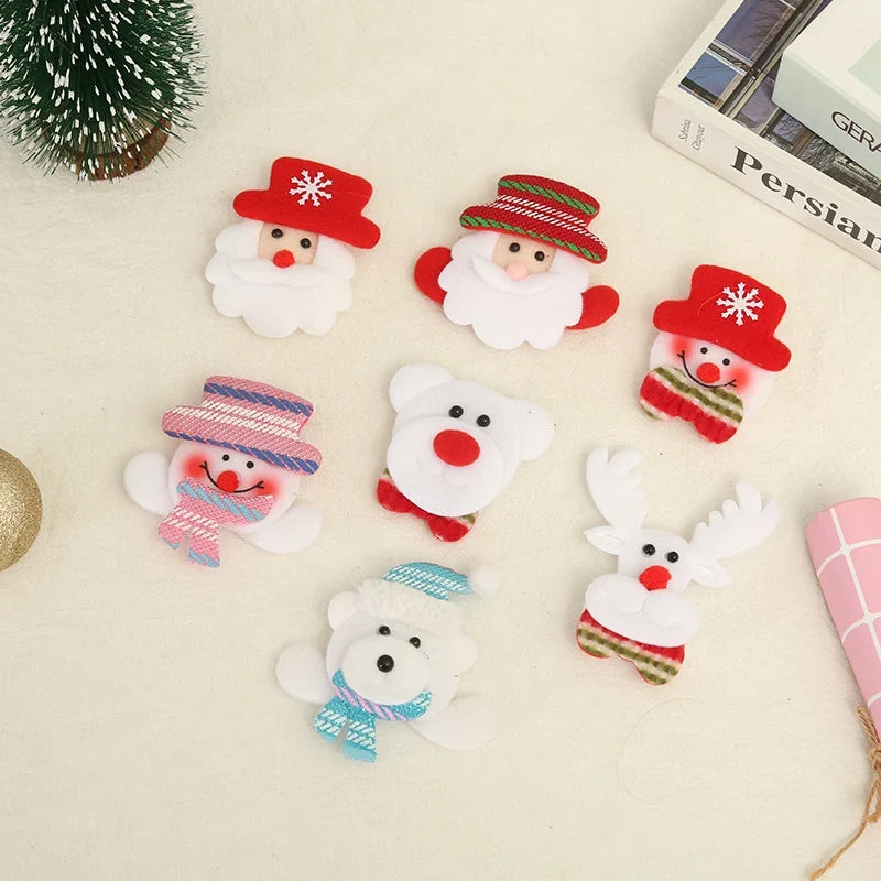 Hair Clip Handcrafted Felt Battery-Operated LED Lights