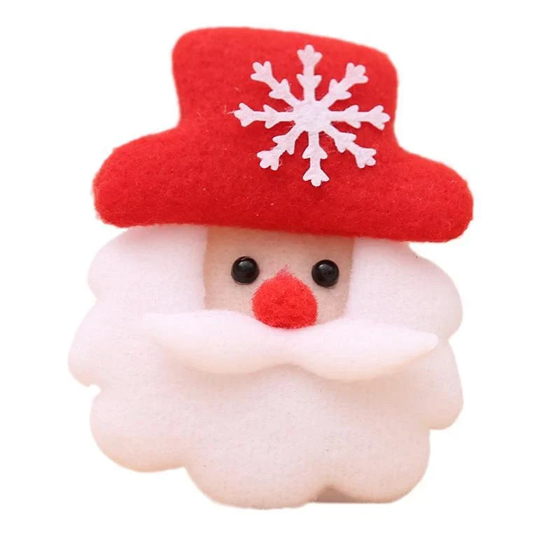 Hair Clip Handcrafted Felt Battery-Operated LED Lights
