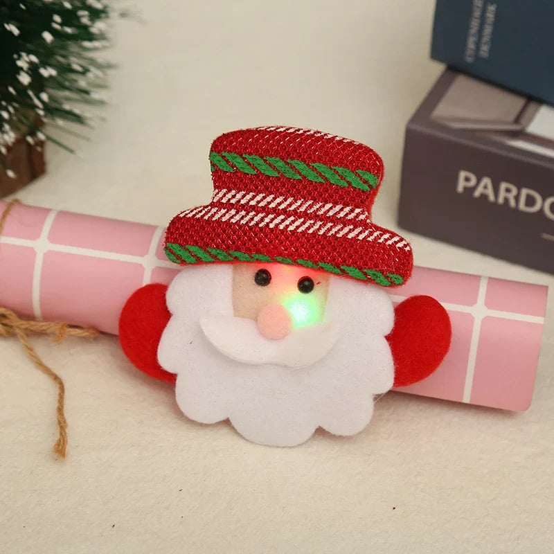 Hair Clip Handcrafted Felt Battery-Operated LED Lights