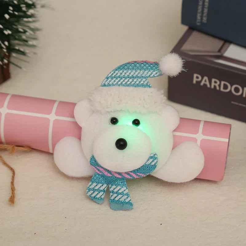 Hair Clip Handcrafted Felt Battery-Operated LED Lights