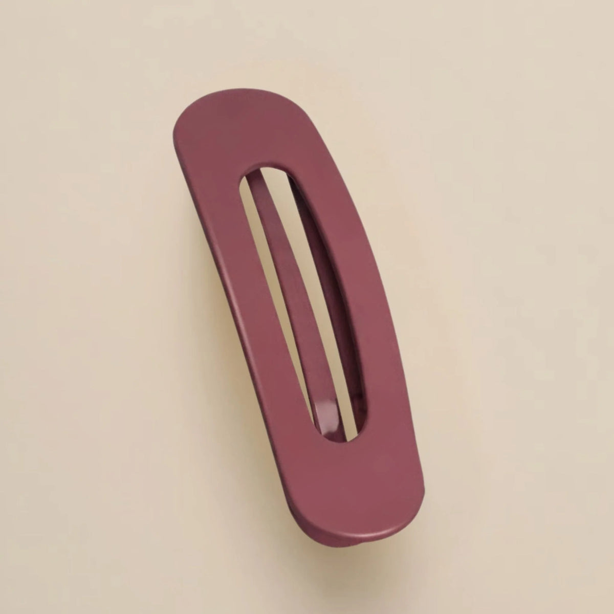 Hair Clip Slim Flat Design Gentle Secure Hold
