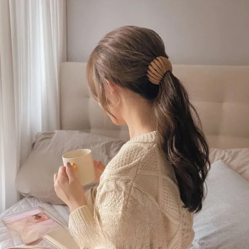Hair Clip Twist-and-Snap Secure Hold for Fine Hair